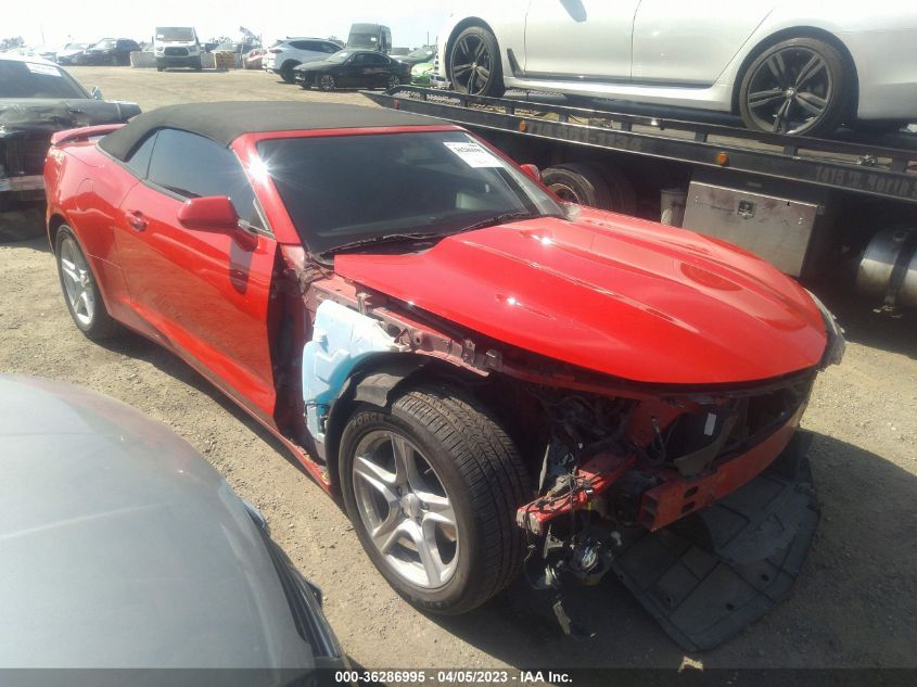 2019 CHEVROLET CAMARO 1LT - 1G1FB3DX6K0136867