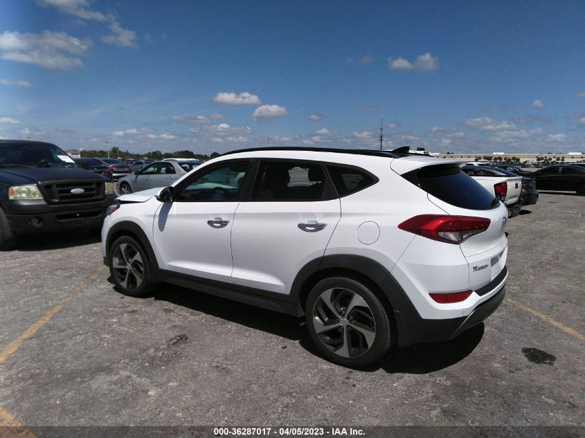 2016 HYUNDAI TUCSON LIMITED - KM8J33A22GU247872