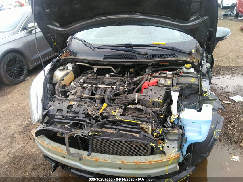 VIN 3FADP4BJ3KM110539 2019 FORD FIESTA SE