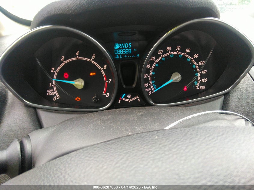 VIN 3FADP4BJ3KM110539 2019 FORD FIESTA SE