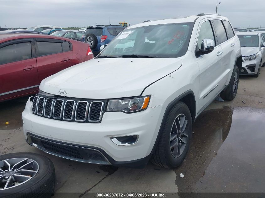 2022 JEEP GRAND CHEROKEE WK LIMITED - 1C4RJEBG0NC125632