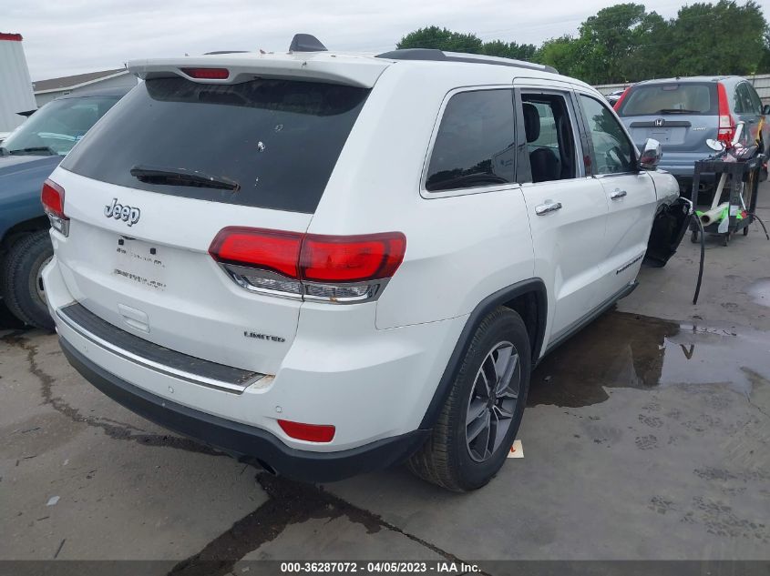2022 JEEP GRAND CHEROKEE WK LIMITED - 1C4RJEBG0NC125632