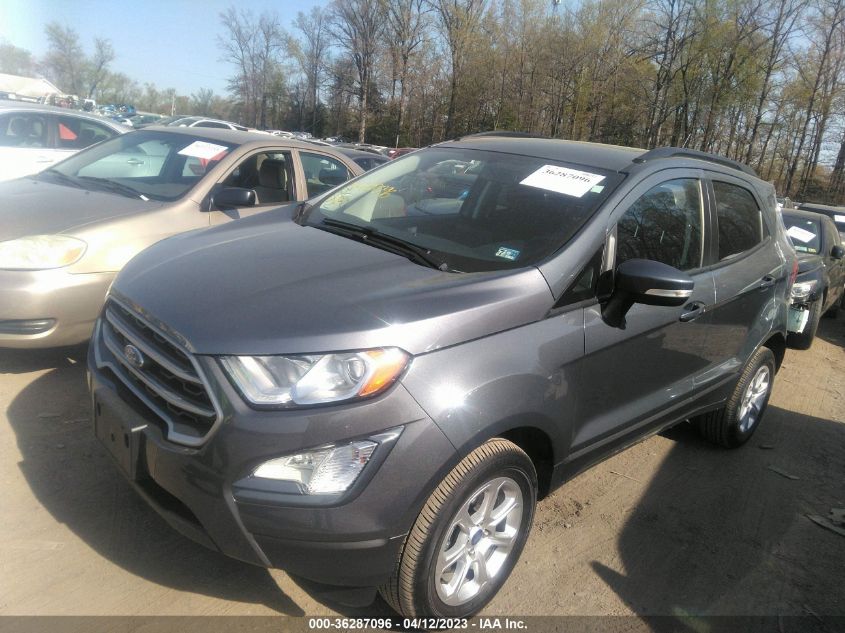 2022 FORD ECOSPORT SE - MAJ6S3GL9NC471713