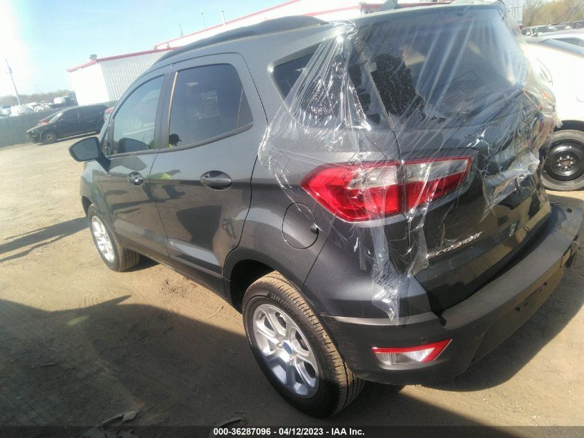 2022 FORD ECOSPORT SE - MAJ6S3GL9NC471713