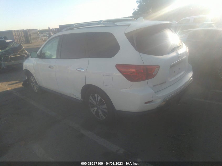 VIN 5N1DR2MN7KC652734 2019 NISSAN PATHFINDER S