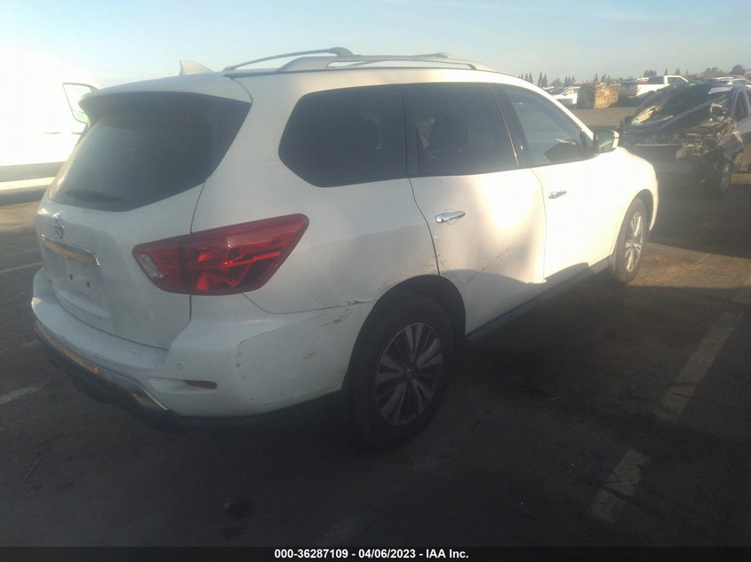 VIN 5N1DR2MN7KC652734 2019 NISSAN PATHFINDER S