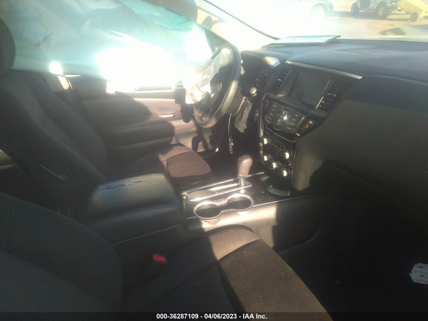 VIN 5N1DR2MN7KC652734 2019 NISSAN PATHFINDER S