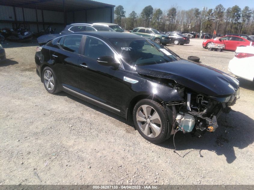 2014 KIA OPTIMA HYBRID EX - KNAGN4AD8E5074086