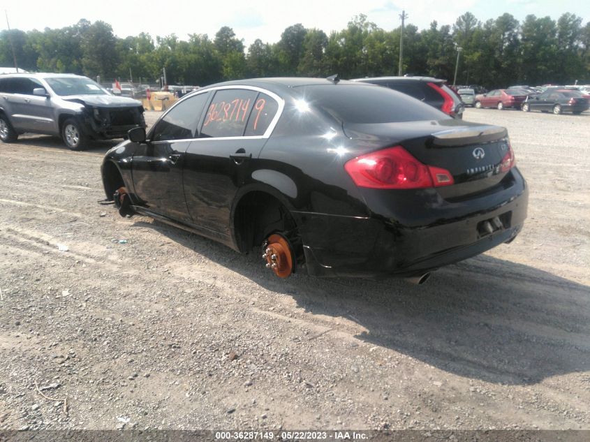 2013 INFINITI G37 SEDAN X - JN1CV6AR5DM350126