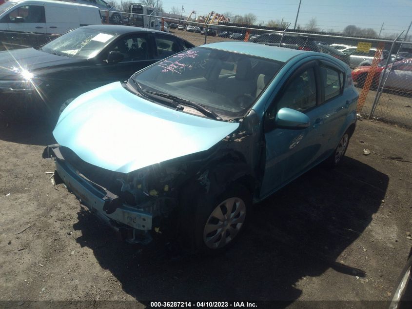 2014 TOYOTA PRIUS C ONE/THREE/TWO/FOUR - JTDKDTB38E1081918