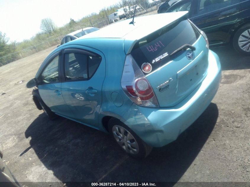 2014 TOYOTA PRIUS C ONE/THREE/TWO/FOUR - JTDKDTB38E1081918