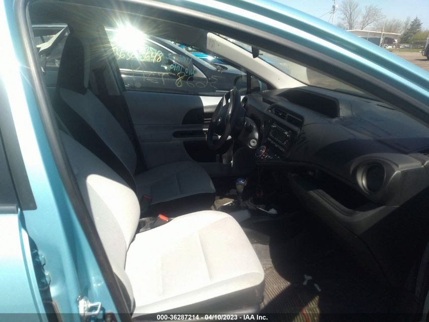 2014 TOYOTA PRIUS C ONE/THREE/TWO/FOUR - JTDKDTB38E1081918