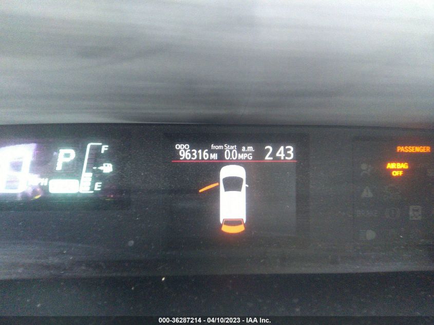 2014 TOYOTA PRIUS C ONE/THREE/TWO/FOUR - JTDKDTB38E1081918