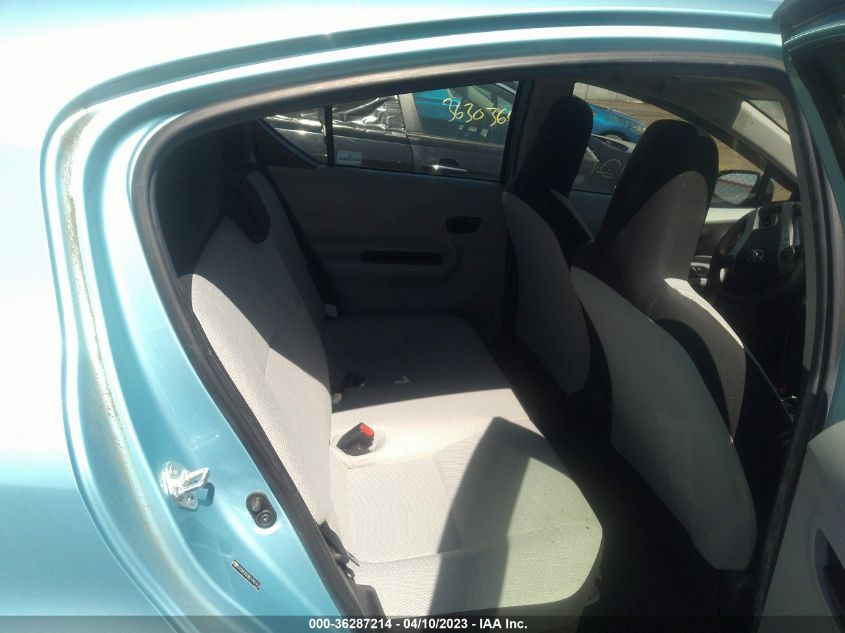 2014 TOYOTA PRIUS C ONE/THREE/TWO/FOUR - JTDKDTB38E1081918