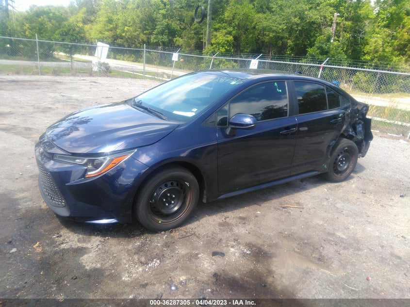 VIN 5YFEPMAE1NP313154 2022 TOYOTA COROLLA LE