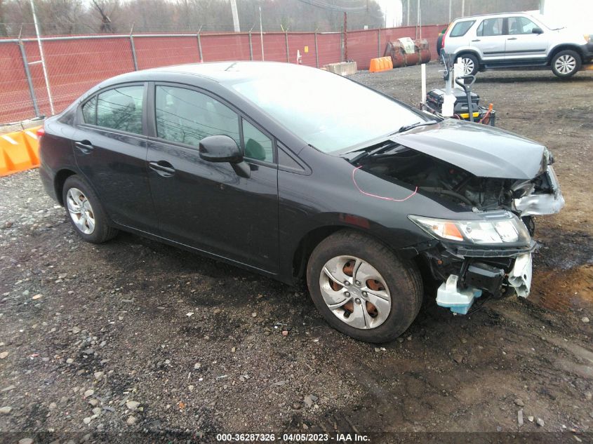 2013 HONDA CIVIC SDN LX - 19XFB2F58DE261358