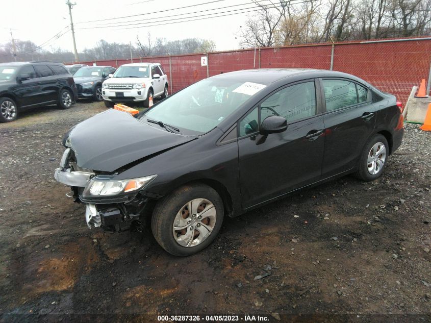 2013 HONDA CIVIC SDN LX - 19XFB2F58DE261358