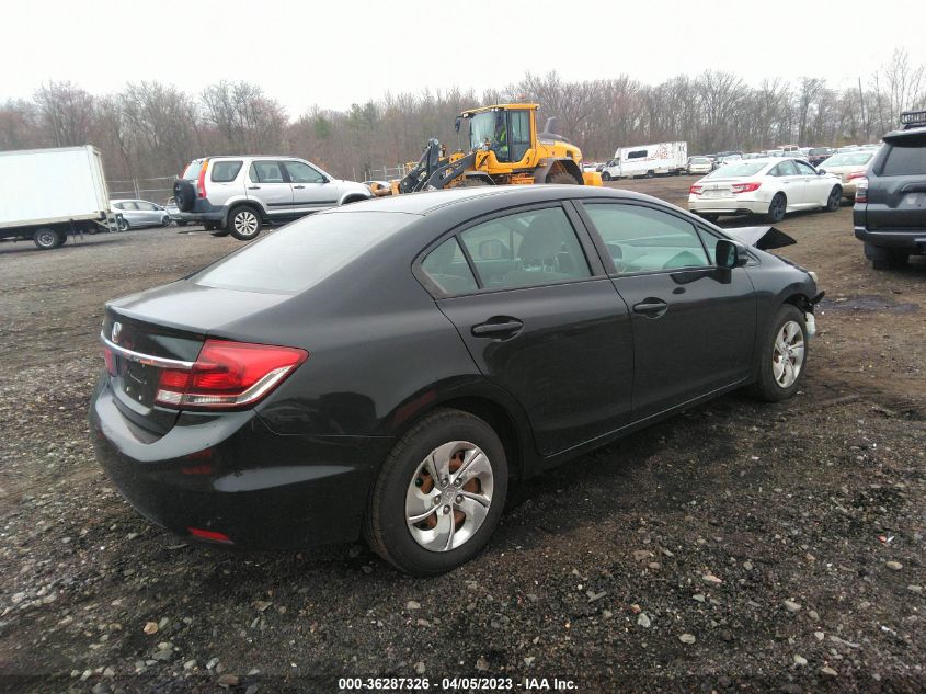 2013 HONDA CIVIC SDN LX - 19XFB2F58DE261358