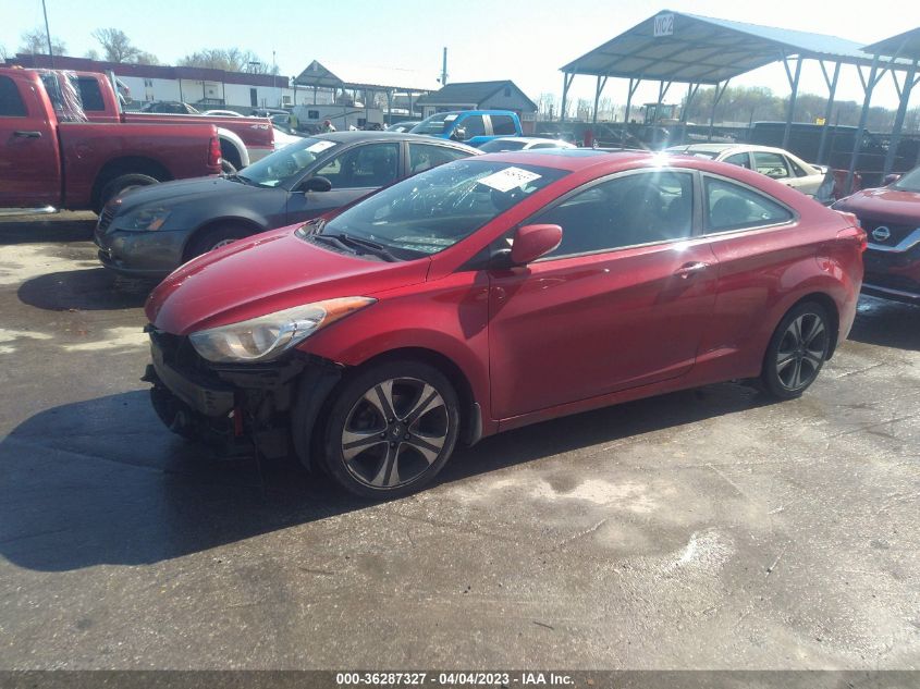 2013 HYUNDAI ELANTRA COUPE SE - KMHDH6AE7DU011935