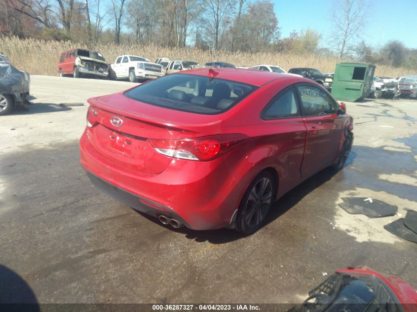 2013 HYUNDAI ELANTRA COUPE SE - KMHDH6AE7DU011935