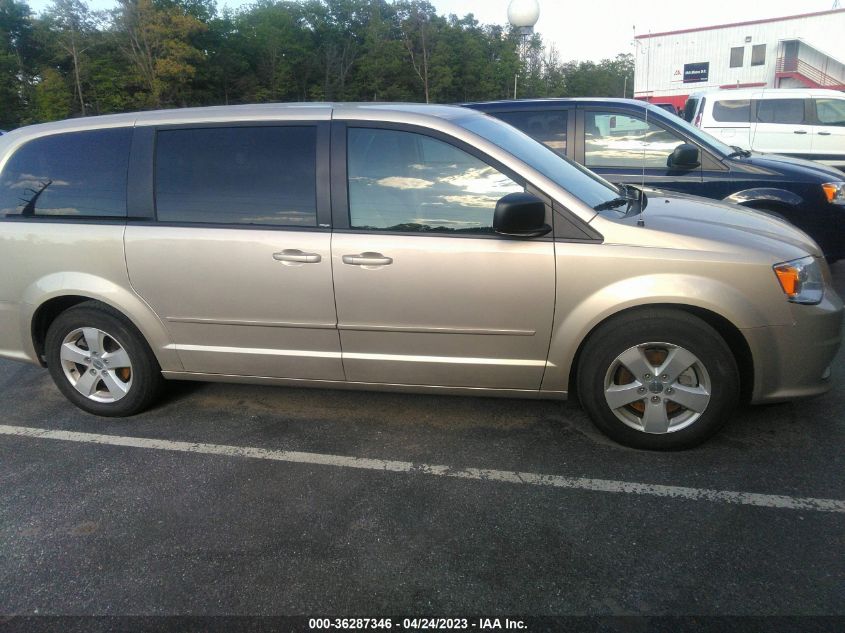 2013 DODGE GRAND CARAVAN SE - 2C4RDGBG8DR763104