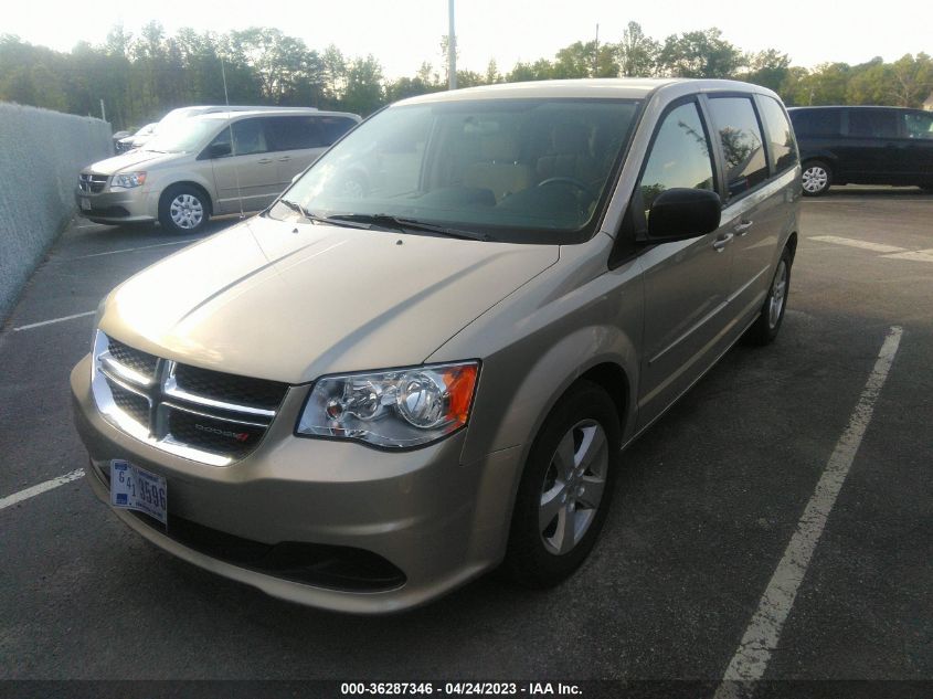 2013 DODGE GRAND CARAVAN SE - 2C4RDGBG8DR763104