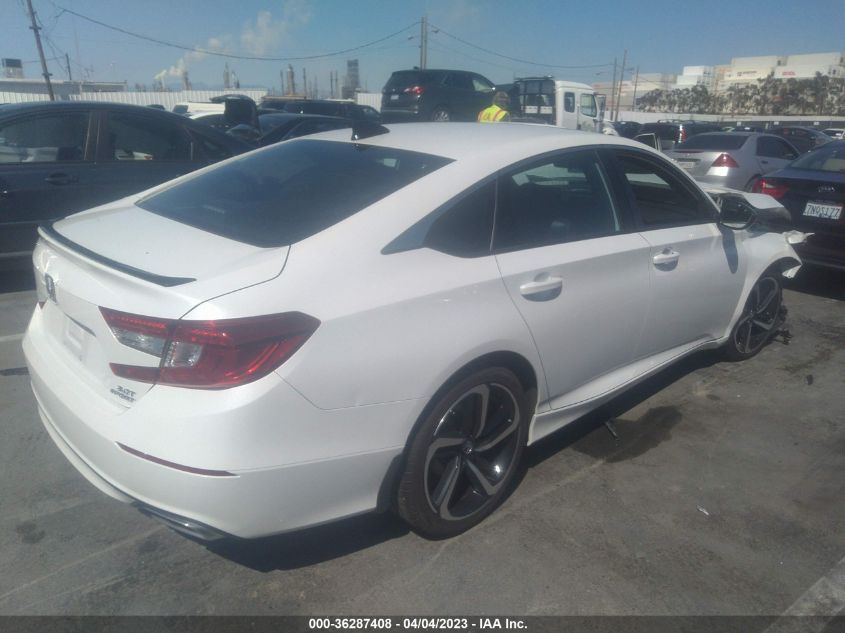 2022 HONDA ACCORD SEDAN SPORT - 1HGCV2F38NA016204