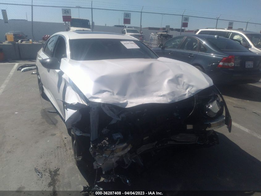 2022 HONDA ACCORD SEDAN SPORT - 1HGCV2F38NA016204