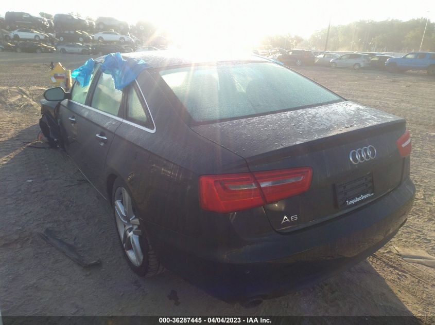 2013 AUDI A6 2.0T PREMIUM PLUS - WAUGFAFCXDN122097