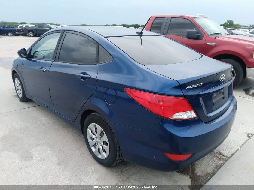 2017 HYUNDAI ACCENT SE - KMHCT4AE3HU224837