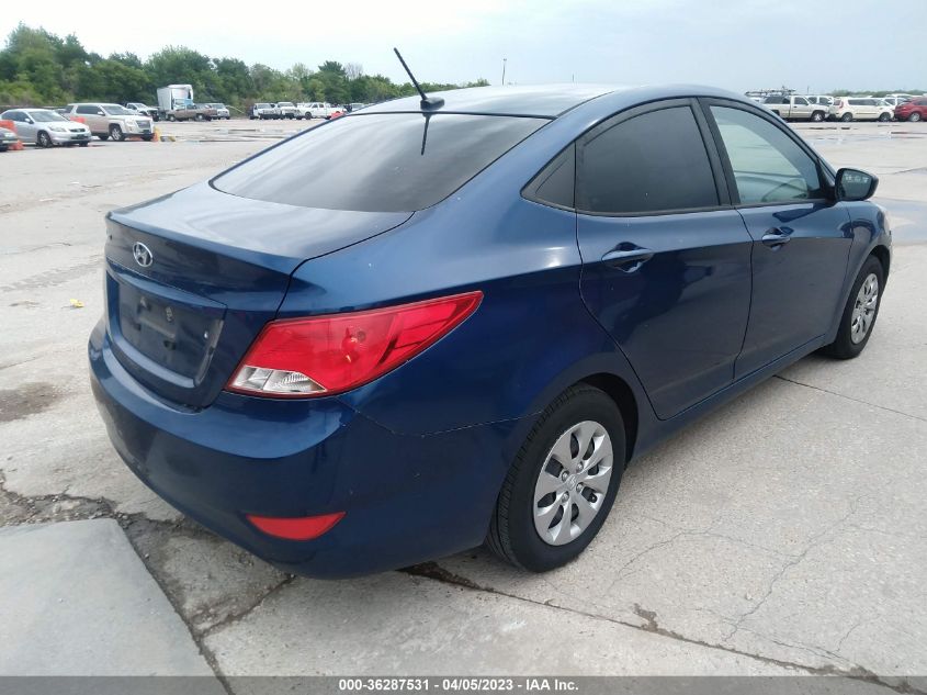 2017 HYUNDAI ACCENT SE - KMHCT4AE3HU224837