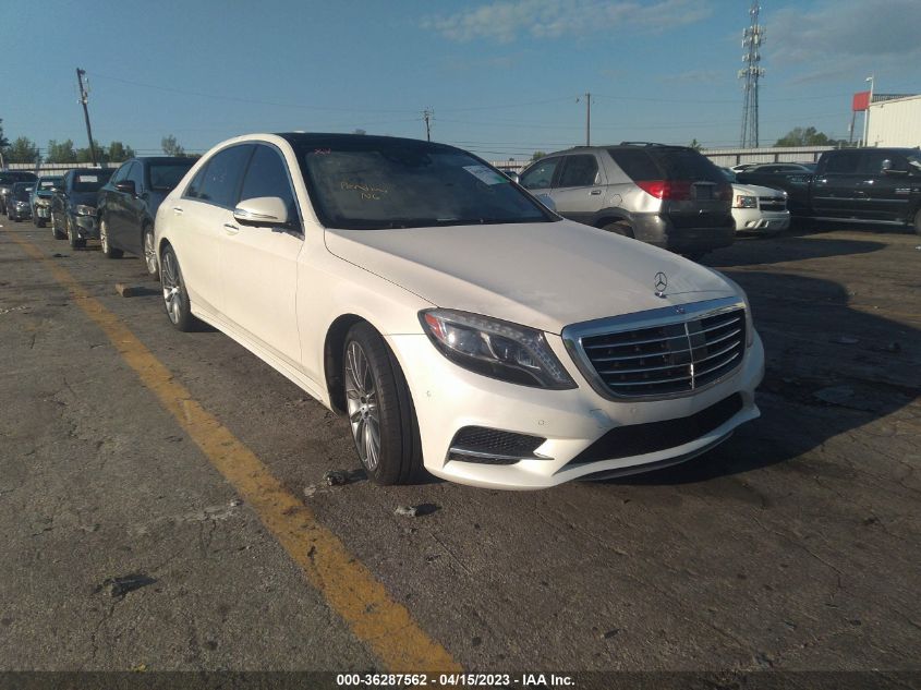 2015 MERCEDES-BENZ S-CLASS S 550 - WDDUG8CB4FA191620
