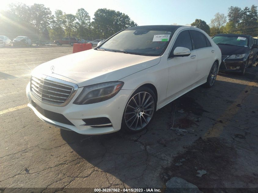 2015 MERCEDES-BENZ S-CLASS S 550 - WDDUG8CB4FA191620
