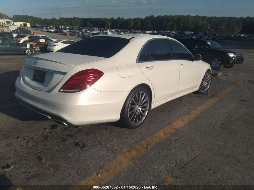 2015 MERCEDES-BENZ S-CLASS S 550 - WDDUG8CB4FA191620