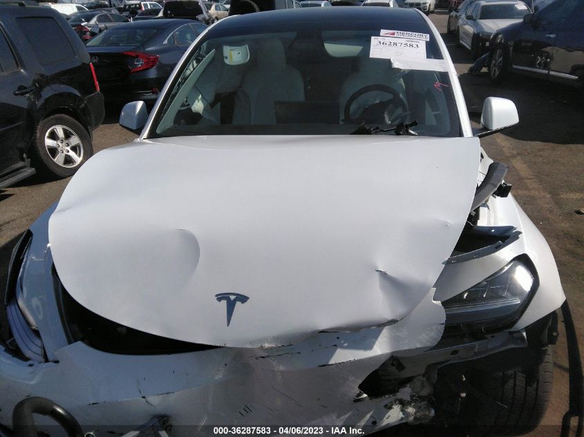 2022 TESLA MODEL Y LONG RANGE - 7SAYGDEEXNF323395
