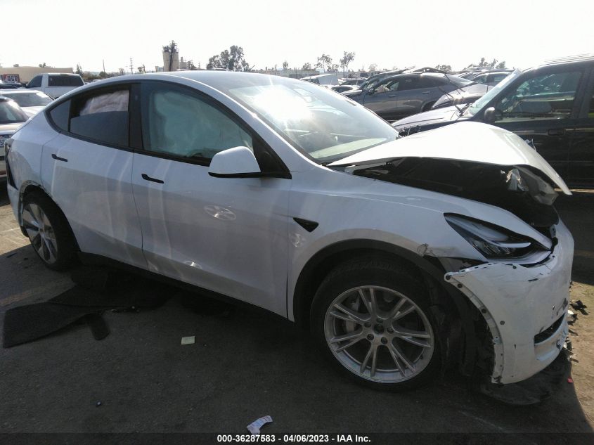 2022 TESLA MODEL Y LONG RANGE - 7SAYGDEEXNF323395