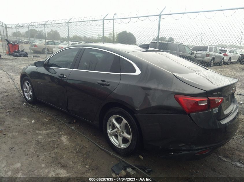 2017 CHEVROLET MALIBU LS - 1G1ZB5ST2HF181187