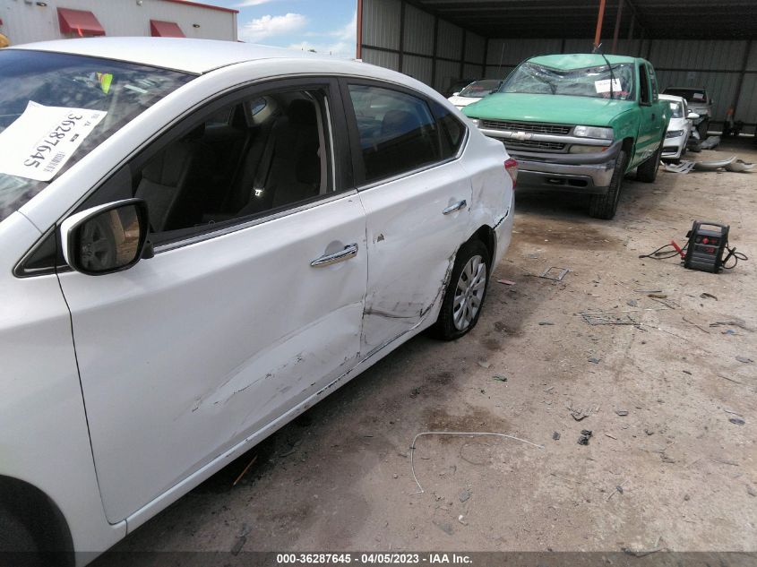 2015 NISSAN SENTRA SR/SL/S/SV/FE+ S - 3N1AB7AP1FL673834