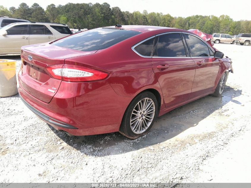 2014 FORD FUSION SE - 3FA6P0HD7ER365723