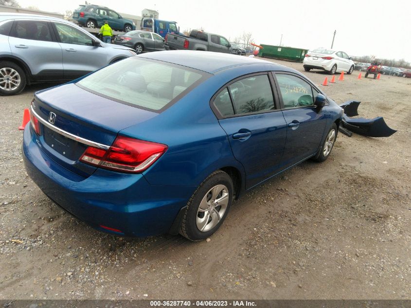 2015 HONDA CIVIC SEDAN LX - 19XFB2F5XFE096660