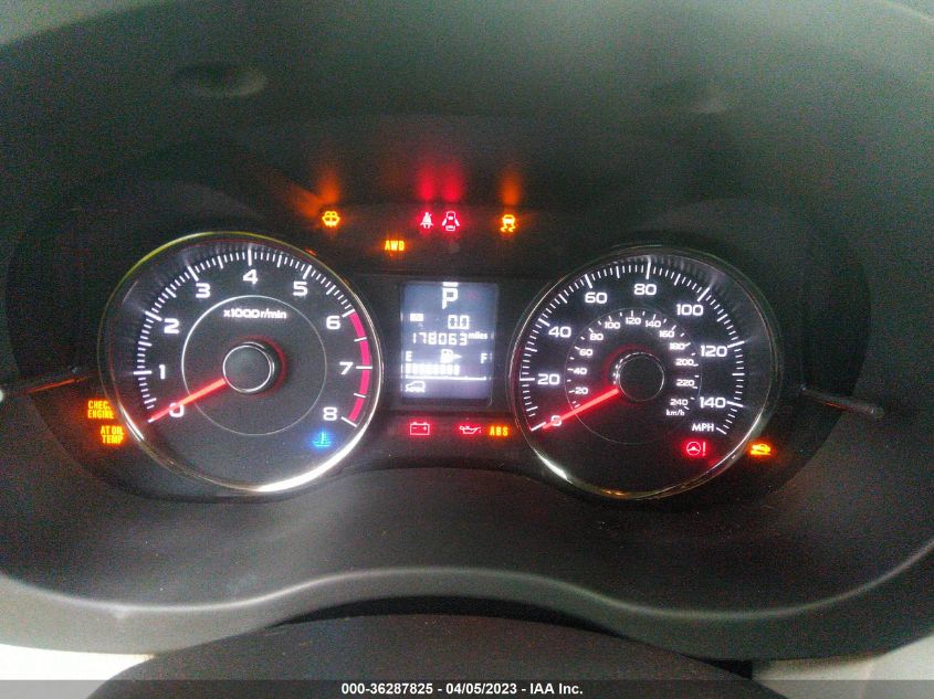 2015 SUBARU FORESTER 2.5I TOURING - JF2SJAUC0FH491357