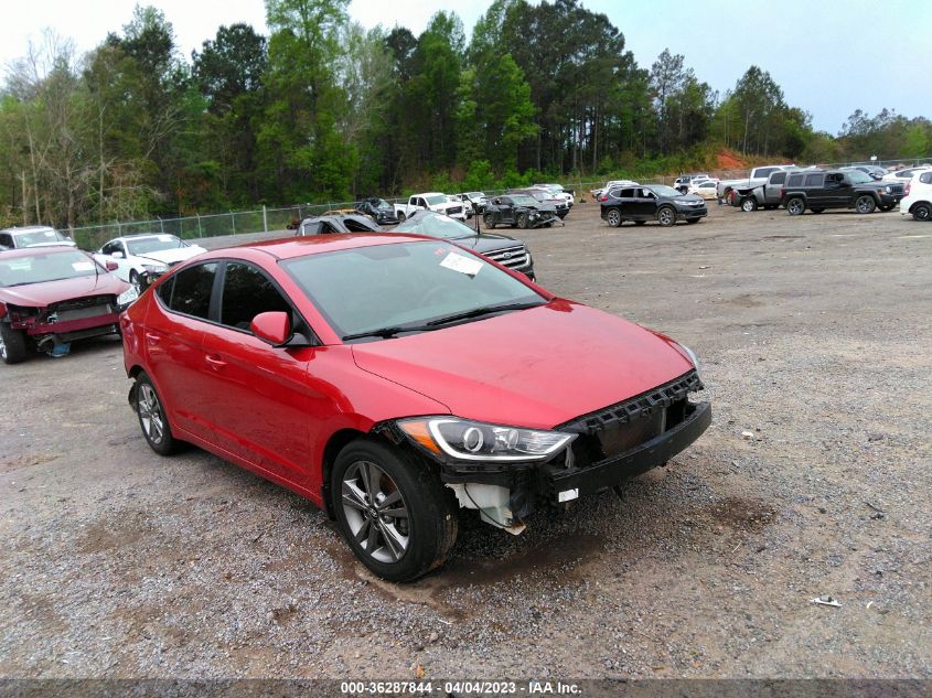 2018 HYUNDAI ELANTRA SEL - 5NPD84LF0JH333806