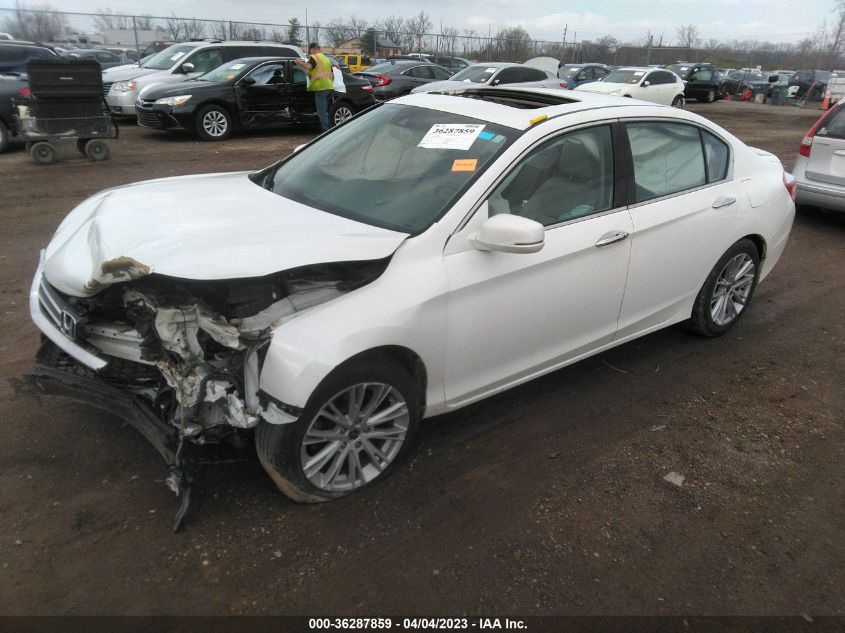 2014 HONDA ACCORD SEDAN EX-L - 1HGCR3F82EA022330