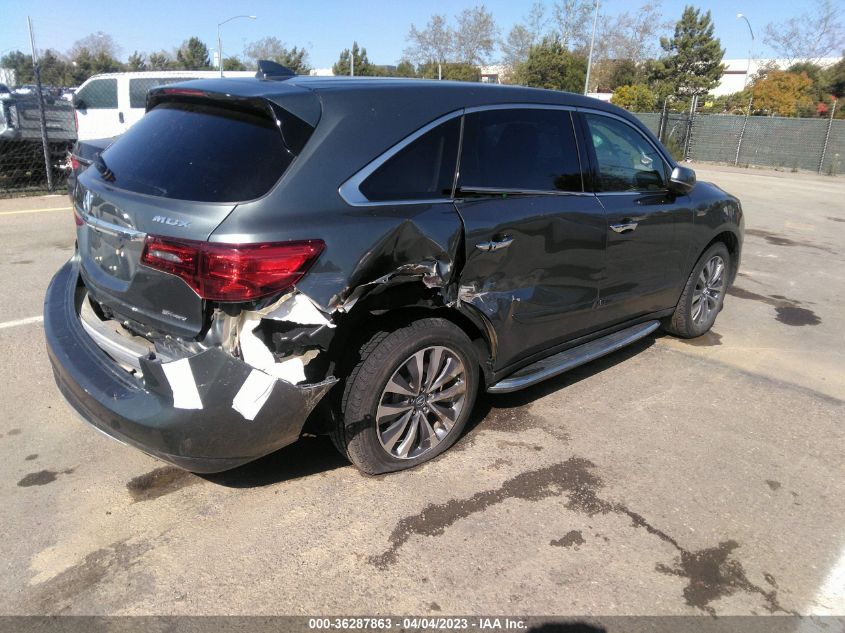 2014 ACURA MDX TECH PKG - 5FRYD4H4XEB018941