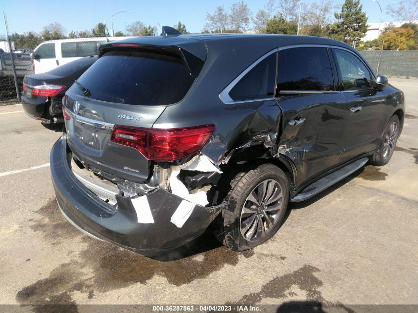2014 ACURA MDX TECH PKG - 5FRYD4H4XEB018941