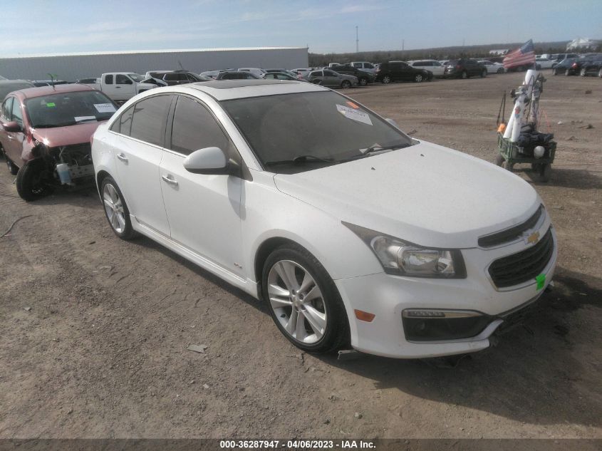 2015 CHEVROLET CRUZE LTZ - 1G1PG5SB3F7270418