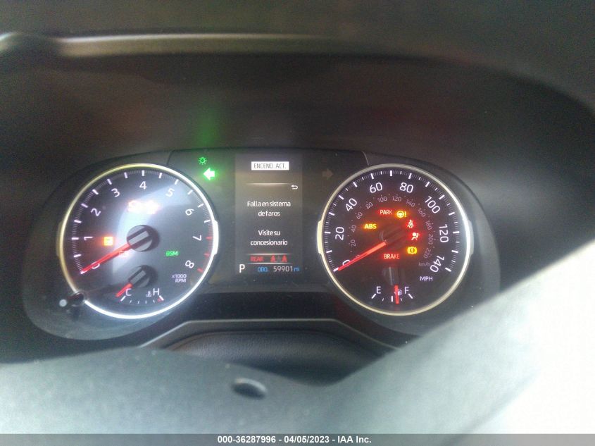 2019 TOYOTA RAV4 XLE - 2T3W1RFV3KW004315