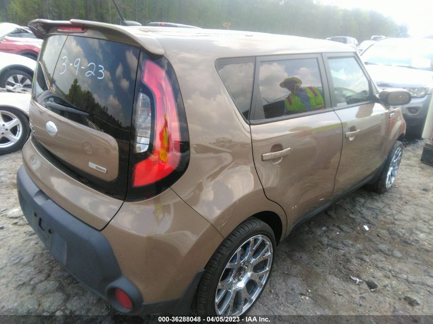 2014 KIA SOUL + - KNDJP3A52E7064860