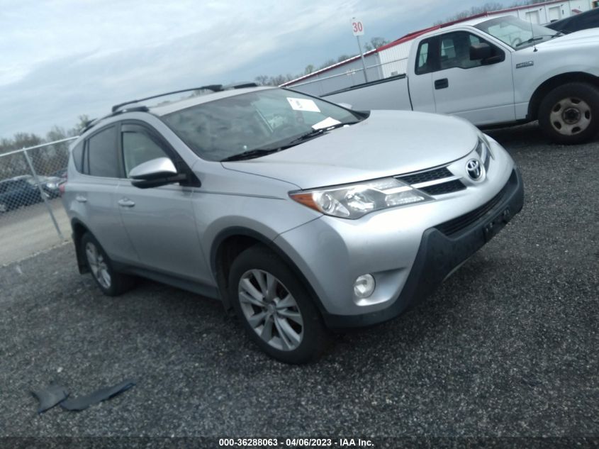2014 TOYOTA RAV4 LIMITED - 2T3DFREV0EW145440