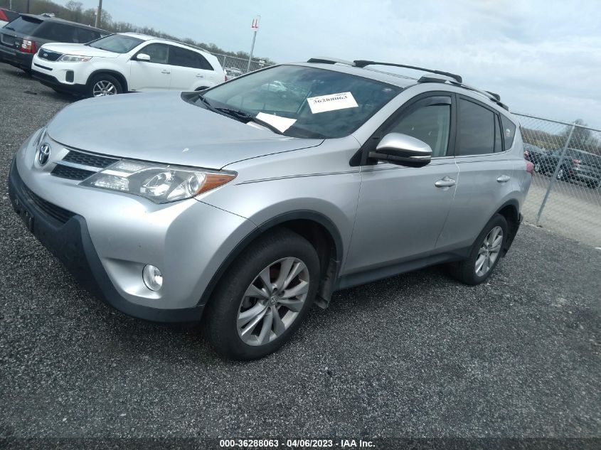2014 TOYOTA RAV4 LIMITED - 2T3DFREV0EW145440
